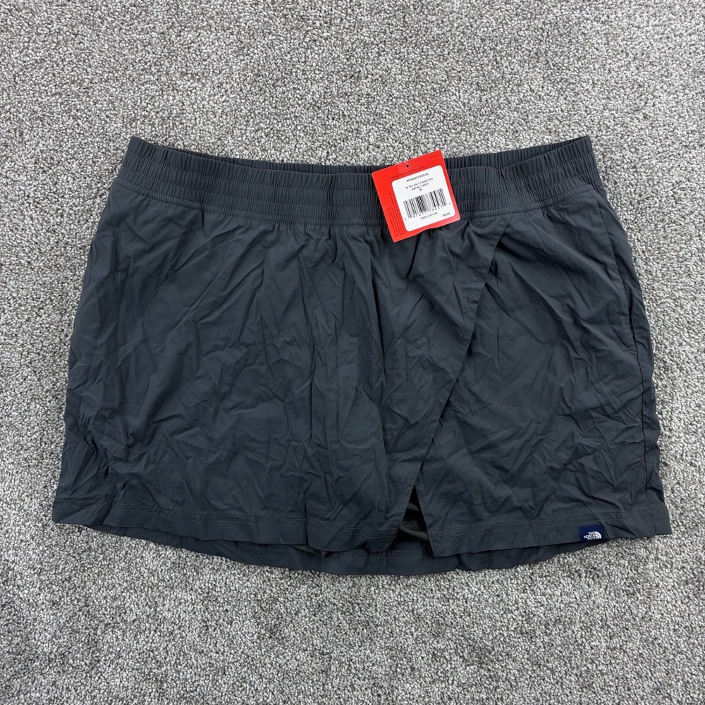 NWT The North Face Shelty Skort Women's XL Asphalt Grey FlashDry Athletic Hiking